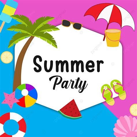 Summer Party Background, Summer, Party, Travel Background Image And ...