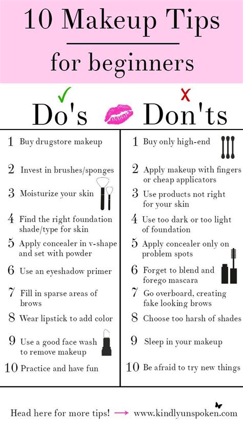 Makeup Tips For Beginners - Makeup Vidalondon