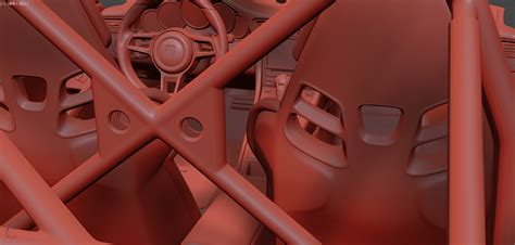 Porsche 911 GT3 RS Interior :: Behance