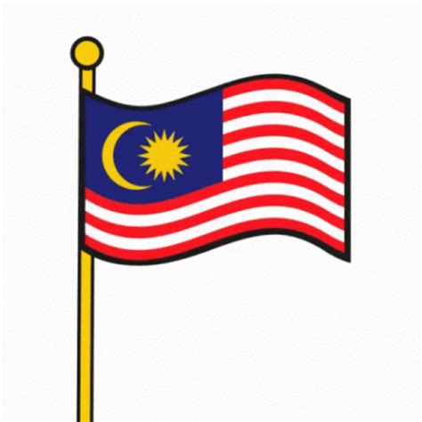 Flag Of Malaysia GIF - FlagOfMalaysia - Discover & Share GIFs