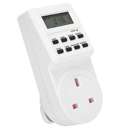 Power Switch Socket, 8 Function Keys Intelligent Programmable ...