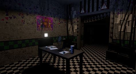 Fnaf 2 Map Blender