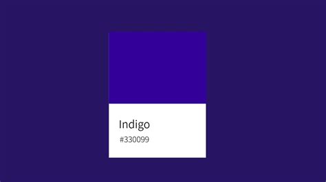 Ultimate Guide to Indigo Color: 2022