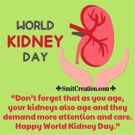 World Kidney Day Wishes Images - SmitCreation.com