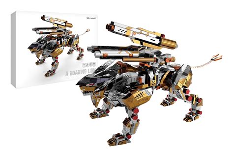 Buy Microworld 3D Puzzle for Adults Metal Model Kits, Mechanical ...