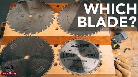 Selecting Table Saw Blades - Types, Uses and Buying Advice - YouTube