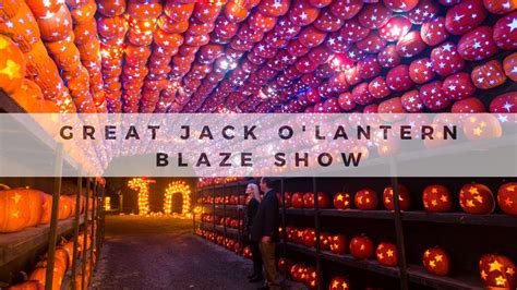 The Great Jack O'Lantern Blaze | Halloween show | Pumpkin Blaze ...