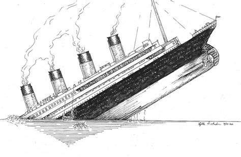 James Cameron Titanic Drawing