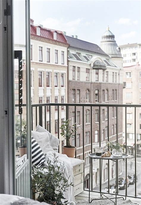 Home tour | A monochrome Swedish apartment | These Four Walls | Balcony ...