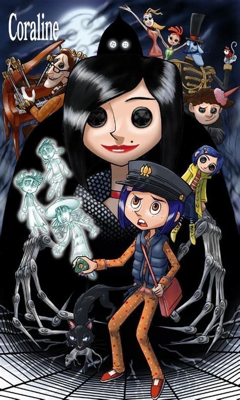 Pin by Jeanne Loves Horror💀🔪 on Tim Burton Movies | Coraline movie ...