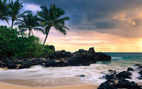 Hawaii Beach Desktop Wallpapers on WallpaperDog