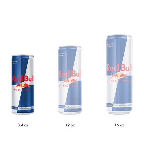 Red Bull Can Sizes