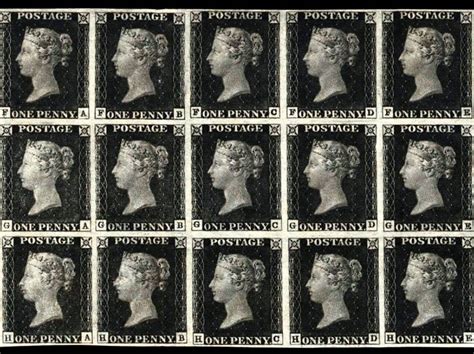 Penny black stamps | Penny black value | Rare English stamps