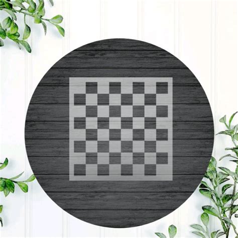 Reusable Checkerboard Stencils - Etsy