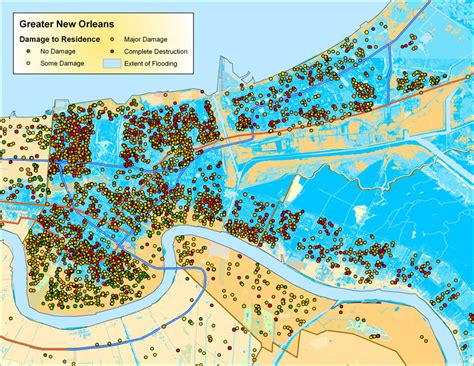 Post-Hurricane Katrina Research Maps