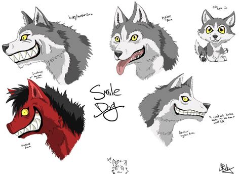 Smile dog concept art by Inkswell on DeviantArt