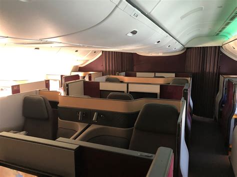 Review: Qatar Airways 777-300ER Qsuite Business Class New York to Doha ...