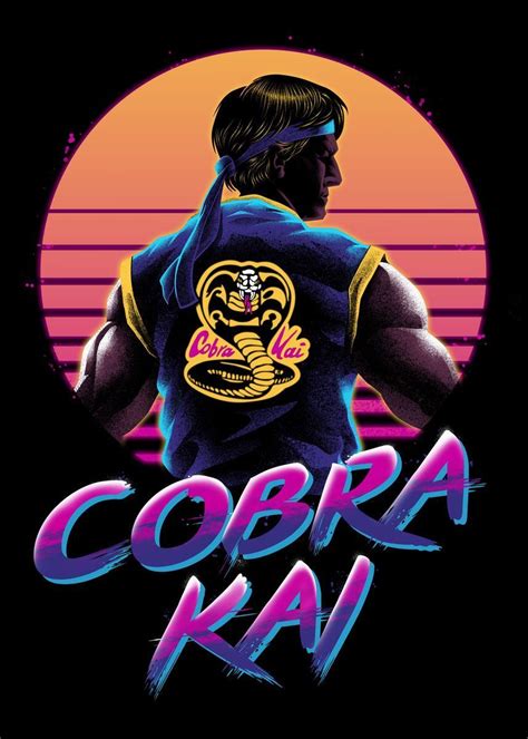 Cobra Kai Poster Lawrence trinidad displate dojo hawk zabka marciales ...