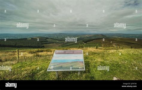 Mullaghcarn viewpoint, Gortin Gles, Omagh, Tyrone, Ireland Stock Photo ...