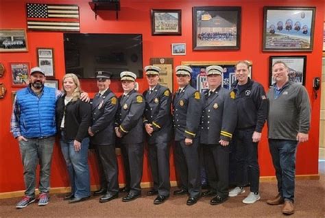 Middletown elects new fire department officers for 2022