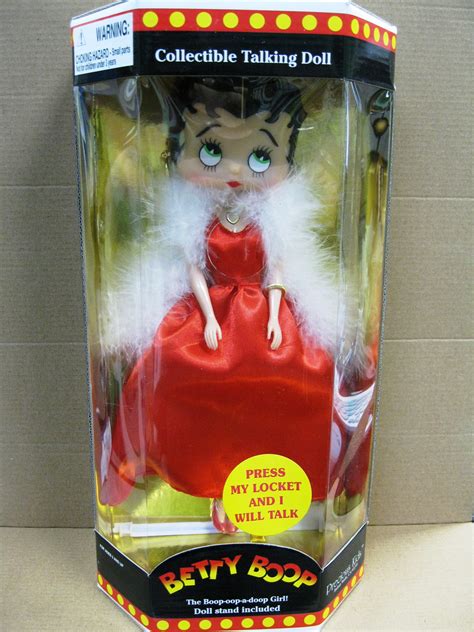 Betty Boop 12" IC Talking Party Fashion Doll w/ Doll Stand, New Gift ...