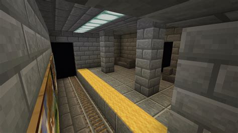 Minecraft subway station (updated) : r/Minecraftbuilds