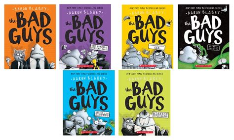 The Bad Guys Series Kids' Books 1–6 | Groupon