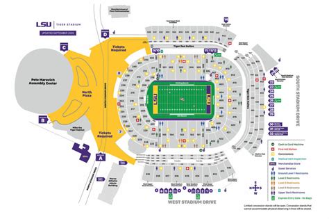 Lsu Stadium Seating Chart | Cabinets Matttroy