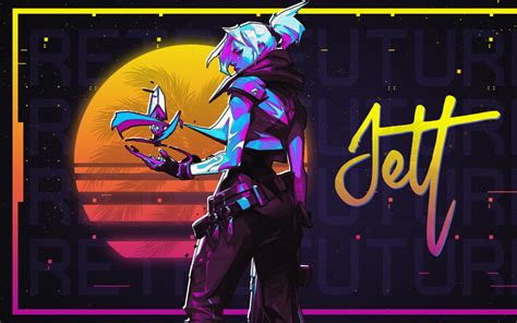 1680x1050 Resolution Jett Valorant Neon Art 1680x1050 Resolution ...