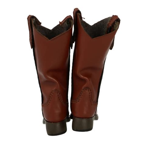 Leather Cowboy Boots (Brown)