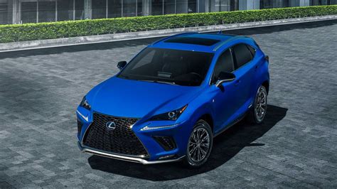 2021 Lexus NX Hybrid F Sport Black Line Is Actually Blue as the Aegean ...