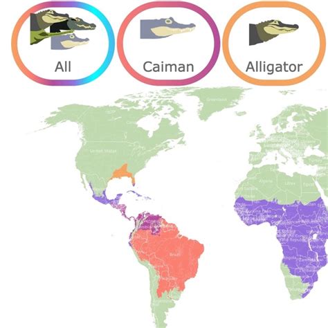 Saltwater Crocodile Habitat Map