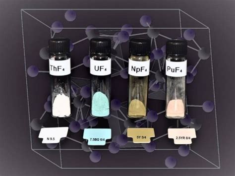 Synthetic Actinide Tetrafluoride Electronic Structures - Highways Today