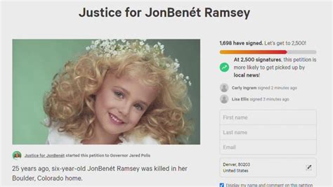 JonBenét Ramsey case: Petition aims to move case out of Boulder | 9news.com