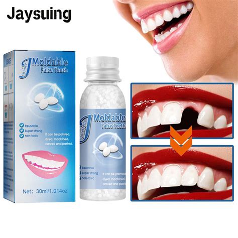 Jaysuing False Teeth Filling Solid Glue Thermal Forming Denture Solid ...