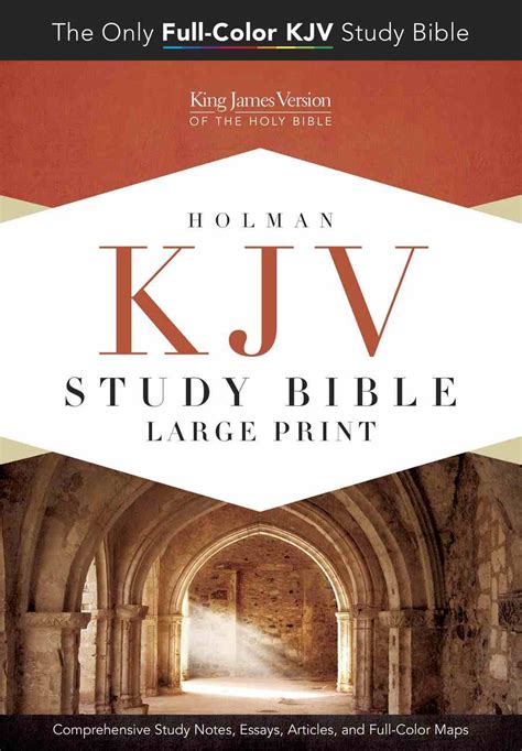 KJV Study Bible Large Print Edition | Koorong