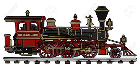 Train Engine Sketch Images - Steam Locomotive Drawing At Getdrawings ...