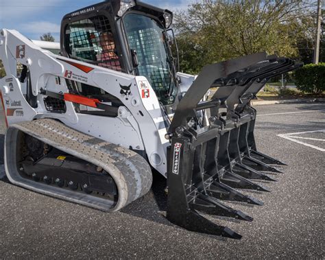 Rake Grapple | Extreme Duty Skid Steer Root Rake