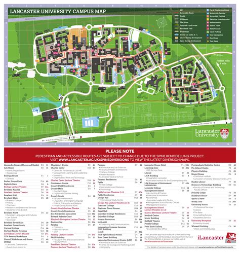 Campus Map - Lancaster University