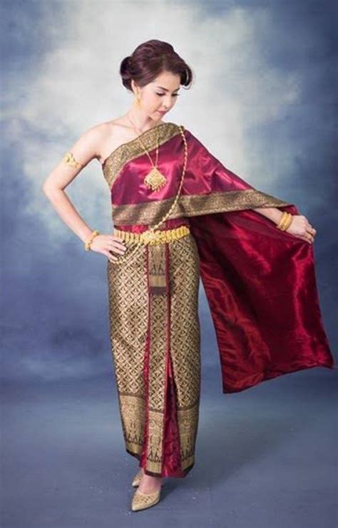 Thailand's national costume.# Thai style.