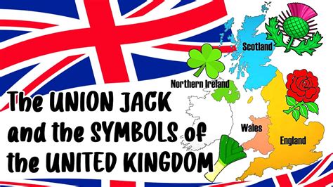 🌹☘ THE UNION JACK and THE SYMBOLS of the UNITED KINGDOM 👑 - Inglese ...