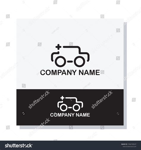 Black White Car Logo Design Vector Stock Vector (Royalty Free ...