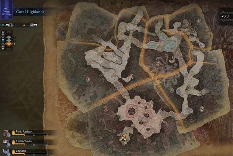 Monster Hunter World Coral Highlands Map - Maping Resources