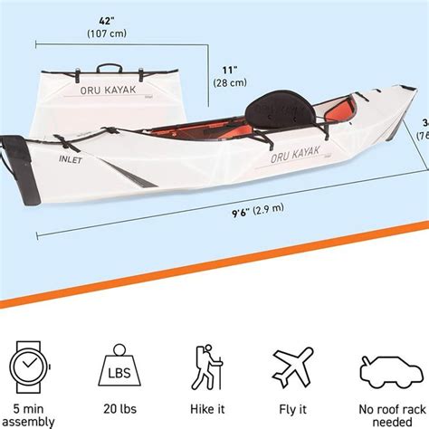 Oru Kayak Foldable Kayak - Stable, Durable, Lightweight Folding Kayaks ...