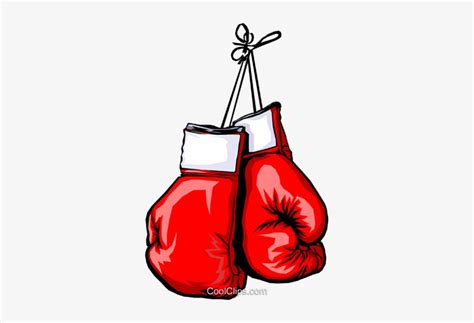 Boxing Gloves Royalty Free Vector Clip Art Illustration - Cartoon ...