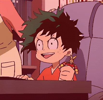 Anime Gifs | Izuku midoriya, Anime engraçado, Anime meme