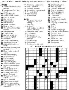 Medium Difficulty Medium Hard Crossword Puzzles Printable : Best Medium ...