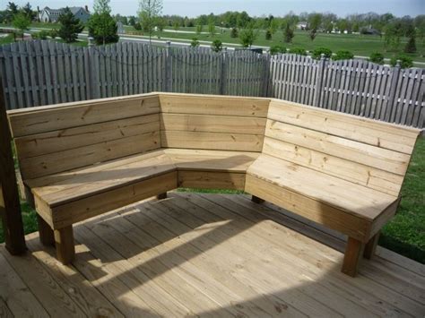 Decks By Design of Indiana - Picture Portfolio | Outdoor corner bench ...