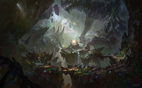 ArtStation - Dragon lair, li shuxing Widescreen Wallpaper, More ...