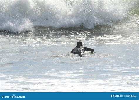 Surfing at First Beach in La Push, WA Editorial Photography - Image of ...